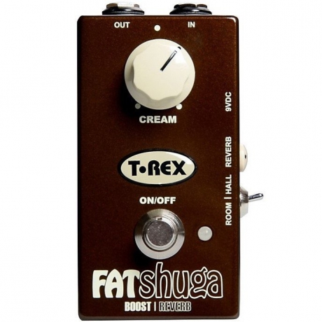 T-Rex Fat Shuga Reverb & Boost Pedalı<br>Fotoğraf: 1/2