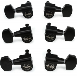 Taylor 181SB Akustik Gitar Burgu Seti (1:18,6st, Mat Siyah)