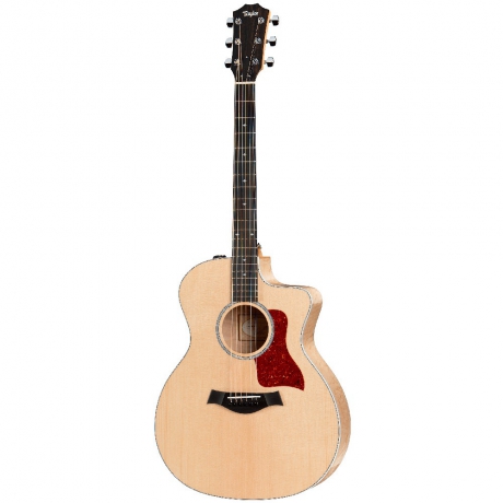 Taylor 214ce-QM Elektro Akustik Gitar (Natural)<br>Fotoğraf: 1/2