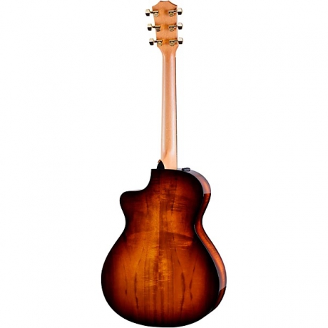Taylor 222ce-K DLX Koa Deluxe Elektro Akustik Gitar (Shaded Edge Burst)<br>Fotoğraf: 3/4