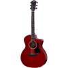 Taylor 224ce DLX LTD Elektro Akustik Gitar (Trans Red)<br>Fotoğraf: 1/2