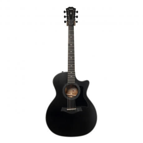 Taylor 324ce Blacktop LTD Elektro Akustik Gitar (Blacktop)<br>Fotoğraf: 1/5