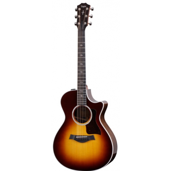 Taylor 412CE-R SB V-Class Grand Concert Elektro Akustik Gitar (Tobacco Sunburst), Fotoğraf: 1/2