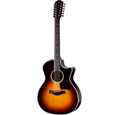 Taylor 454ce-R 12 Telli Elektro Akustik Gitar (Tobacco Sunburst)<br>Fotoğraf: 1/8