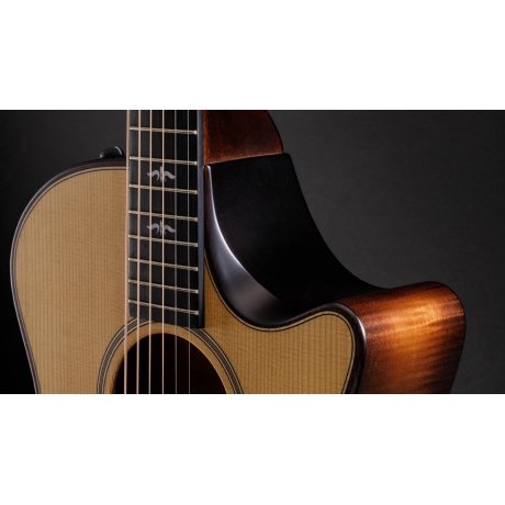 Taylor 614ce Builder's Edition Elektro Akustik Gitar (Natural)<br>Fotoğraf: 4/10