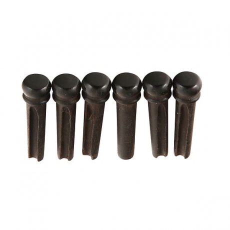 Taylor 7250 Abanoz Bridge Pin Seti (6 Adet)<br>Fotoğraf: 1/1