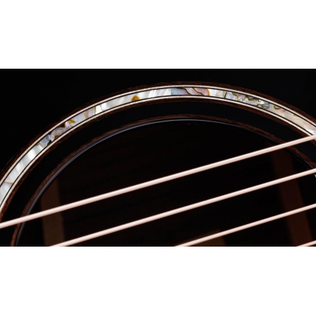 Taylor 814ce Builder's Edition Elektro Akustik Gitar (Blacktop)<br>Fotoğraf: 7/10