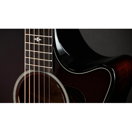 Taylor Builder's Edition 514ce Elektro Akustik Gitar (Kona Burst)<br>Fotoğraf: 4/10