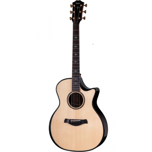 Taylor Builder's Edition 914ce Elektro Akustik Gitar (Parlak Natural & Kona Edgeburst), Fotoğraf: 1/2