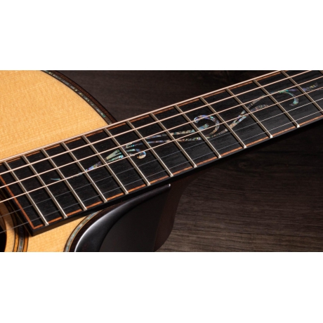 Taylor Builder's Edition K14ce Grand Auditorium Elektro Akustik Gitar (Natural)<br>Fotoğraf: 6/10