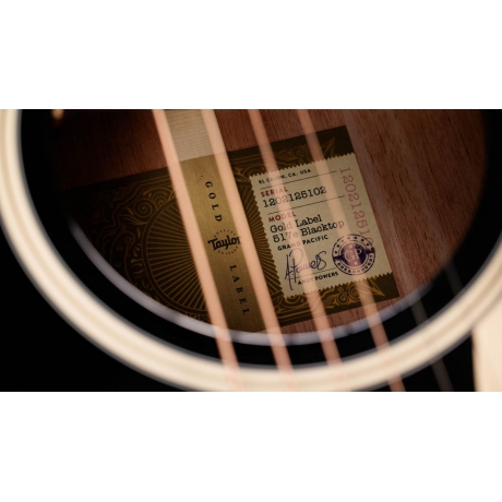 Taylor Gold Label 517e Blacktop Elektro Akustik Gitar<br>Fotoğraf: 8/9