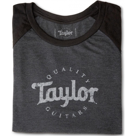 Taylor Small Kadın Baseball T-Shirt (Black/Black Frost)<br>Fotoğraf: 2/3