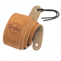 Taylor Suede Logo Gitar Askısı (Honey)