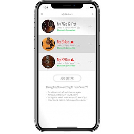 Taylor TaylorSense Battery Box ve Mobile App<br>Fotoğraf: 3/4