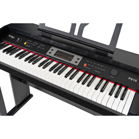 Techno By The Tool P810BK Dijital Çocuk Piyanosu (Siyah)<br>Fotoğraf: 4/4