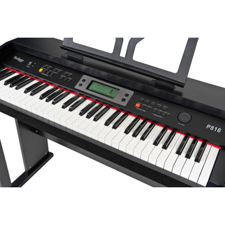 Techno By The Tool P816BK Dijital Çocuk Piyanosu (Siyah)<br>Fotoğraf: 3/3