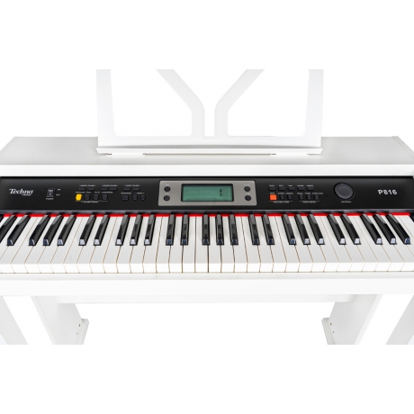 Techno By The Tool P816WH Dijital Çocuk Piyanosu (Beyaz)<br>Fotoğraf: 2/4