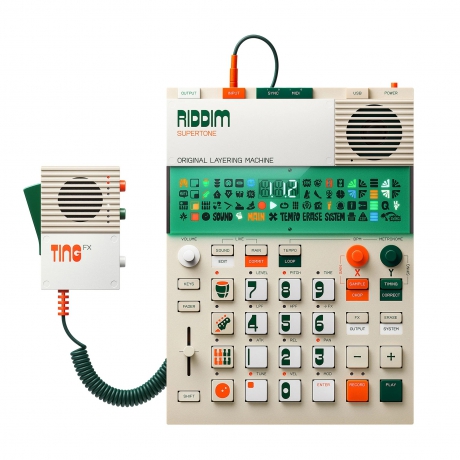 Teenage Engineering EP-40 Riddim + EP-2350 Ting Paket – Groovebox, Sampler & Performans Mikrofonu<br>Fotoğraf: 1/5