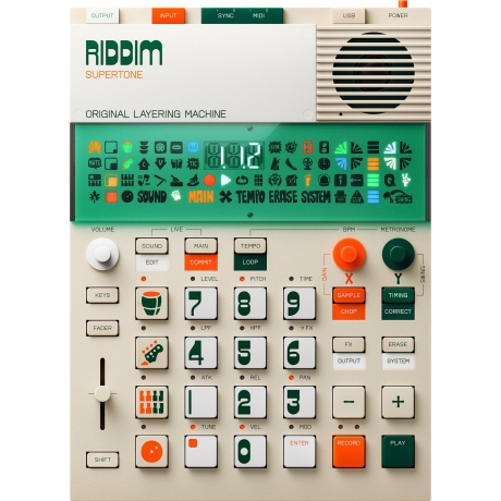 Teenage Engineering EP-40 Riddim + EP-2350 Ting Paket – Groovebox, Sampler & Performans Mikrofonu<br>Fotoğraf: 2/5