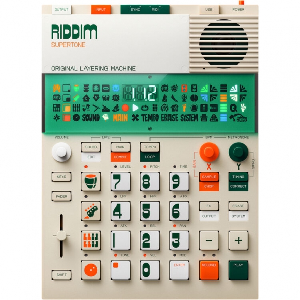 Teenage Engineering EP–40 Riddim Sampler, Sequencer, Drum&Bass, Fotoğraf: 1/3