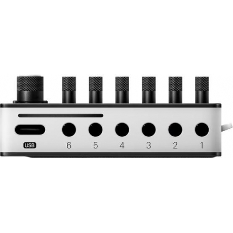 Teenage Engineering TX-6 Black – Ultra Taşınabilir 6 Kanallı Profesyonel Mixer & Audio Interface<br>Fotoğraf: 3/6