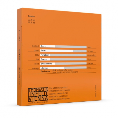 Thomastik AL100 Alphayue Keman Teli<br>Fotoğraf: 2/2