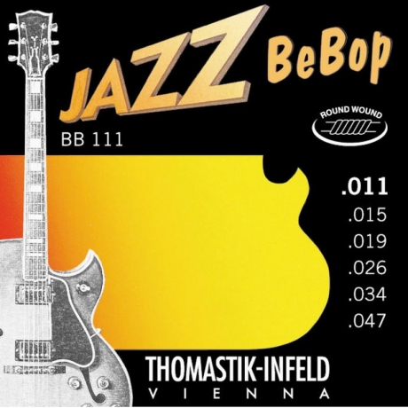 Thomastik BB111 Jazz BeBop Elektro Gitar Teli (11-47)<br>Fotoğraf: 1/1