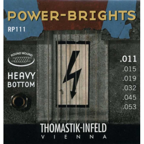 Thomastik RP111 Power Brights Elektro Gitar Teli (11-53)<br>Fotoğraf: 1/1