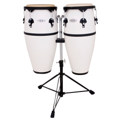 Toca 2300FWH 10x11'' Conga Set (Fibreglass Beyaz)