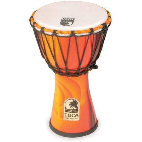 Toca SFDJ-7F Freestyle Rope Tuned 7'' Djembe (Fiesta)<br>Fotoğraf: 1/1