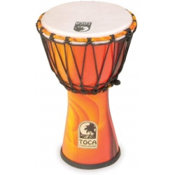 Toca SFDJ-7F Freestyle Rope Tuned 7'' Djembe (Fiesta)