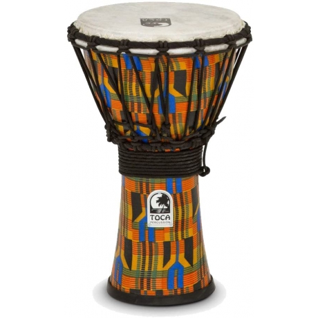 Toca SFDJ-7K Freestyle Rope Tuned 7'' Djembe (Kente Cloth)<br>Fotoğraf: 1/1