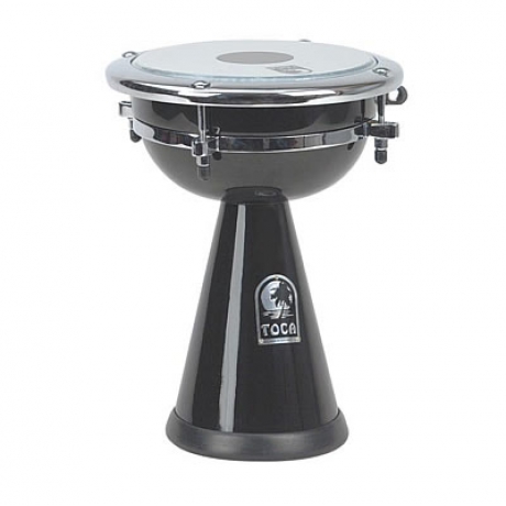 Toca Small Fiberglass Doumbek with Plastic Head, Black<br>Fotoğraf: 1/1