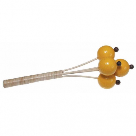 Toca T-BRS  Rattan Yellow Ball Shaker on Stick<br>Fotoğraf: 1/1