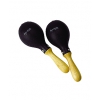 Tycoon Black Plastic Maracas<br>Fotoğraf: 1/1