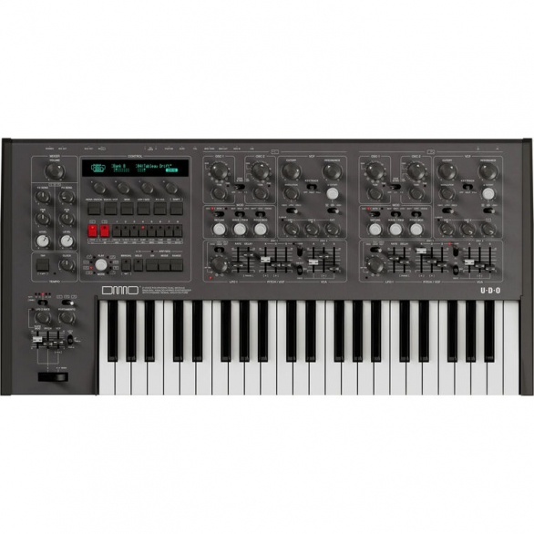 UDO Audio DMNO Black 8 Voice Hybrid Synthesizer Hibrit Analog Synthesizer, Fotoğraf: 1/4