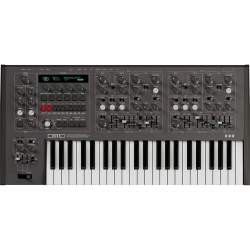 UDO Audio DMNO Black 8 Voice Hybrid Synthesizer Hibrit Analog Synthesizer