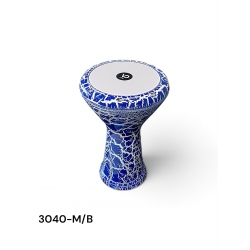 Vatan 3040-M/B Döküm Darbuka (Mavi/Beyaz)