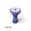 Vatan 3040-M/B Döküm Darbuka (Mavi/Beyaz), Fotoğraf: 1/1