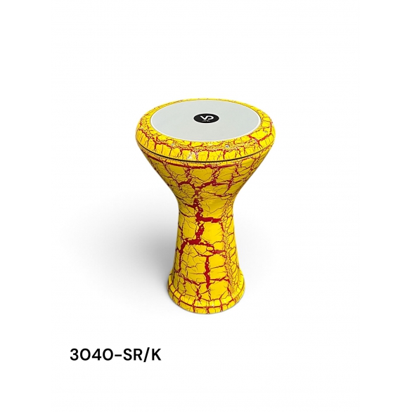 Vatan 3040-SR/K Döküm Darbuka (Sarı-Kırmızı), Fotoğraf: 1/1