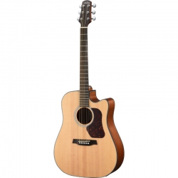 Walden WAD350CE-SW Dreadnought Elektro Akustik Gitar (Natural)