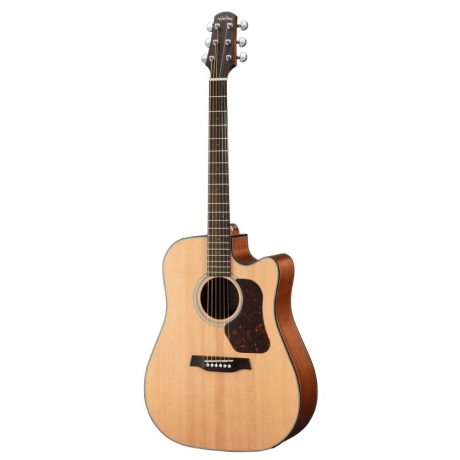 Walden WAD550CE Dreadnought Cut Elektro Akustik Gitar (Natural)<br>Fotoğraf: 1/2