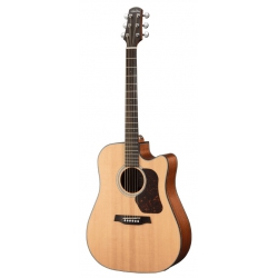 Walden WAD550CE Dreadnought Cut Elektro Akustik Gitar (Natural)