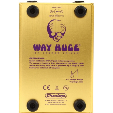 Way Huge WHE103 Saffron Squeeze Compressor Pedalı<br>Fotoğraf: 8/8