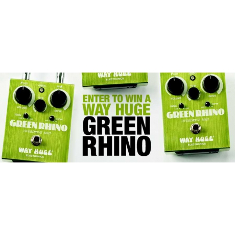 Way Huge WHE202 Green Rhino Overdrive Pedalı<br>Fotoğraf: 4/4