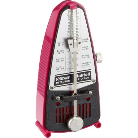Wittner 903088 Piccolo Without Bell Metronom (Dark Pink)<br>Fotoğraf: 1/1