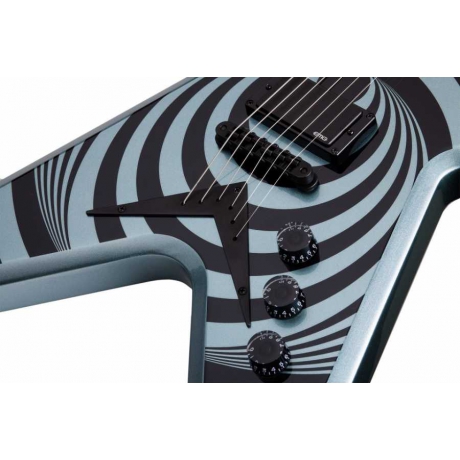 Wylde Audio War Hammer Elektro Gitar (Gangrene Pelham)<br>Fotoğraf: 3/9