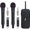 Xvive Audio M5D Çift Kablosuz El Mikrofonu Sistemi (5.8 GHz), Fotoğraf: 1/6