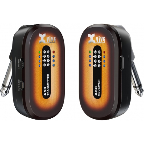 Xvive XV-A58B 5.8GHZ Kablosuz Gitar Bağlantı Sistemi - Sunburst<br>Fotoğraf: 2/3