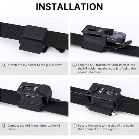 Xvive XV-H3 A58 Transmitter için Taşıma Kılıfı<br>Fotoğraf: 4/4